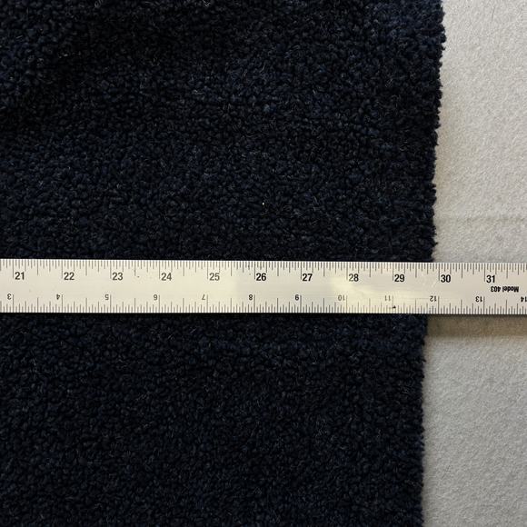 Columbia Sherpa Jacket Mens Large Blue 1/4 Zip Thick Pile Pullover Shacket Shirt - Picture 7 of 9